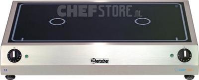 Bartscher Elektrische Kookplaat 2K6000 GLN - 104907 1