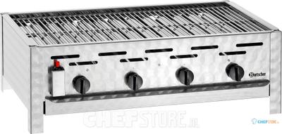 Bartscher Combi Tafelbraadgrill Gas TB1470R - 1062503 1