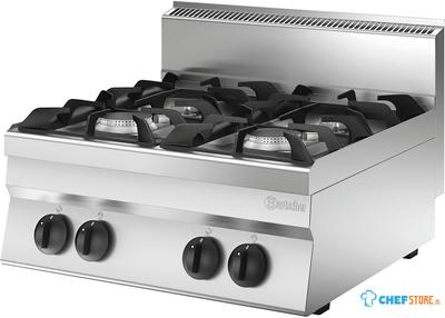Gasfornuis 650, 4FL, TG - 1151133 1