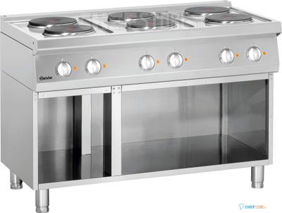 Bartscher El. Fornuis 700 B1200 6 Pits OO - 286106 1