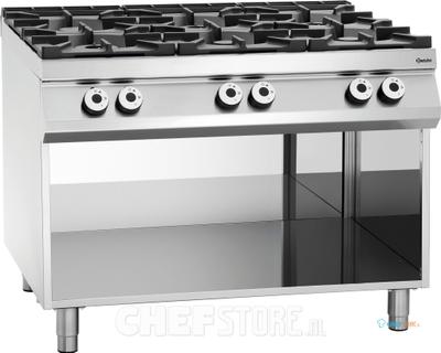 Bartscher Gasfornuis 6 Branders OO - 2951121 1