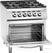 Bartscher Gasfornuis 4 Branders EO GN 2/1 - 2952271 2