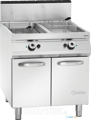 Bartscher Gas Friteuse met 2 Binnenpannen - 2959521 1