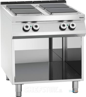 Bartscher El. Fornuis 4 Branders OO - 296215 1