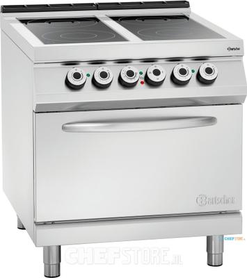 Ceramisch Fornuis | 4-randers | EO 2/1GN | Bartscher | 296431 1