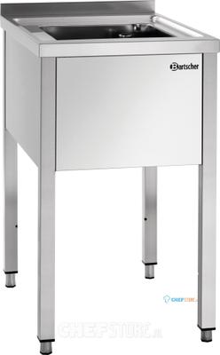 Bartscher Spoeltafel met 1 Spoelbak - 306380 1