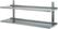 Wandrekset | 120 x 35,5cm compleet | Bartscher | 603012 1