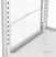 Mini-Koelvitrine 75L2T Wit - 700287 2