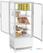 Mini-Koelvitrine 98L2T Wit - 700498 6