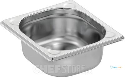 GN-bakken | 1/6 GN | 6,5cm hoog | Basic Line | Bartscher | 716065 1