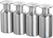 4x Zoutstrooier | Aluminium | H190 | Bartscher | A680655 2