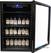 Horeca Koelkast | Glasdeur | Zwart | 115 liter | Combisteel 7013.2570 2