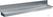 RVS WASBAK 5 KRANEN 3000MMNCLUSIEF AFVOERPLUG En SPATSCHERM - Combisteel 7013.4620