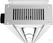 Combisteel Keramische Warmtestraler 2000 - 5 Heaters À 250W | 7020.0825 3