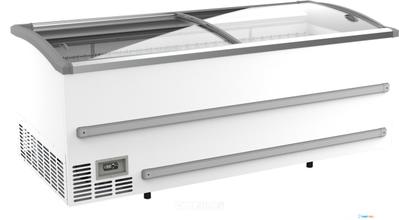Supermarkt Vrieskist Wit 2125, Combisteel 7072.0055 1
