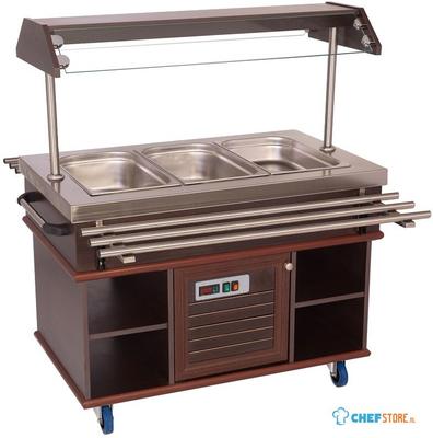 WARM BUFFET GN 3/1 - CombiSteel 7078.0025 1