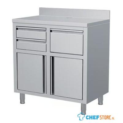 Combisteel 7088.1005 RVS KOFFIE WERKTAFEL 1250X600