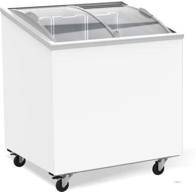 Vrieskist Glasdeksel 198 L, Combisteel 7151.1000 1