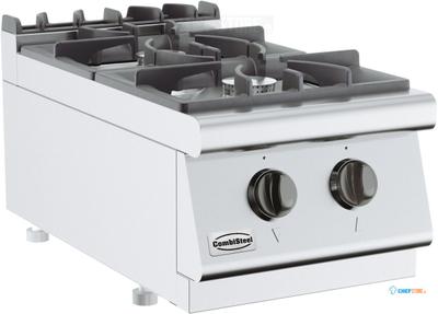 Combisteel Base 700 Gaskooktafel 2 Br. Tafelmodel | 7178.0200 1
