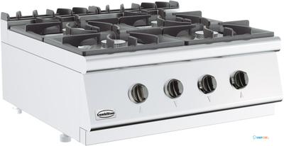 Combisteel Base 700 Gaskooktafel 4 Br. Tafelmodel | 7178.0205 1
