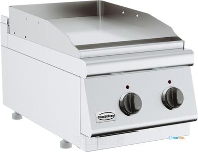 Combisteel Base 700 Bakplaat Elek. Chroom Enkel Tafelmodel | 7178.0265 1