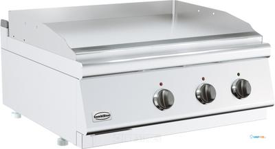 Combisteel Base 700 Bakplaat Elek. Chroom Dubbel Tafemodel | 7178.0270 1