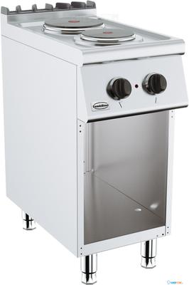 Combisteel Base 700 Kooktafel Elektrisch 2 Pl. | 7178.0425 1