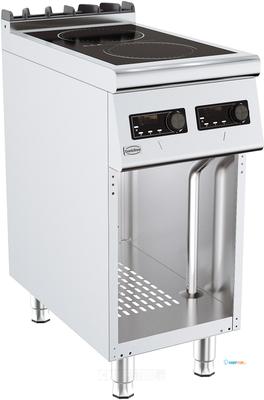 Base 700 Inductie Kookunit El. 2 Pl., CombiSteel 7178.0570 1