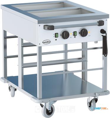 Combisteel 7178.1155 BAIN-MARIE TROLLEY 2/1 1