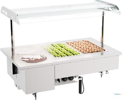 DROP-IN BAIN-MARIE Met BOWLS 3/1 - Combisteel 7178.2070 1
