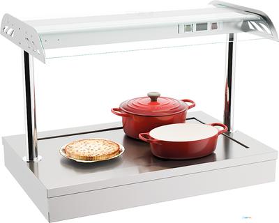 DROP-IN GEKOELDE PLAAT 2/1 - Combisteel 7178.2095 1