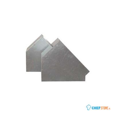 45° Bocht Vierkant 450 | Combisteel | 7216.1015 1
