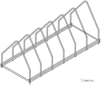Rvs Dienbladenkorf 6 | Combisteel | 7280.0125 1