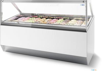 ISA Schepijsvitrine Millenium 16 - 16x 5 Liter 7295.0045 1