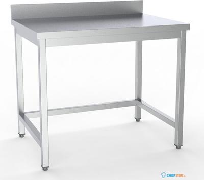 600 Werktafel Open Onderstel Rand Demontabel 1200, combisteel 7333.0038 1