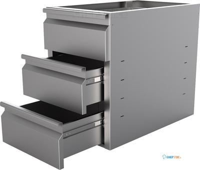 LADENBLOK 3 LADE tbv TAFEL 700 - CombiSteel 7333.0180 1