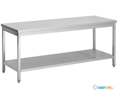 600 WERKTAFEL BODEMSCHAP DEMONTABEL 800 - Combisteel 7333.1510 1