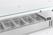 Gekoelde Opzetvitrine | 4x 1/3 GN | Glaswand | RVS | Combisteel | 7450.0015 4