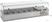 Gekoelde Opzetvitrine | 6x 1/3 GN | Glaswand | RVS | Combisteel | 7450.0017 1