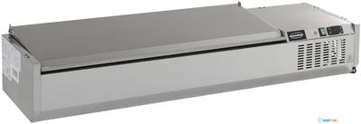 Opzetvitrine | RVS Deksel | 6x 1/3 GN | RVS | Combisteel | 7450.0033 1