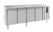 Koelwerkbank | 4 Deuren | 600mm diep | Standard Line | Geforceerd | Combisteel | 7450.0114 1