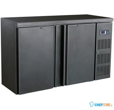 Barcooler | Zwart | 2 Deuren | Zwart | Combisteel | 7450.0315 1