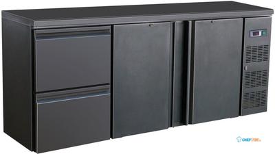BARKOELER ZWART 2DRS 2 LADEN - CombiSteel 7450.0321 1