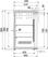 Barkoeler | Zwart | 2  Glazen Deuren | StandardLine | Combisteel | 7450.0335 2
