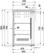 Barkoeler | Zwart | 4 Glazen Deuren | StandardLine | Combisteel | 7450.0345 2