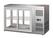 Gebaksvitrine Tafelmodel | B=111cm | 2 niveau's | Schuifdeuren | Combisteel | 7450.0600 1