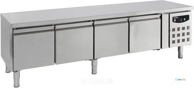 Koelwerkbank | 650mm hoog | 4 Deuren | Standard Line | Geforceerd | Combisteel | 7450.0765 1