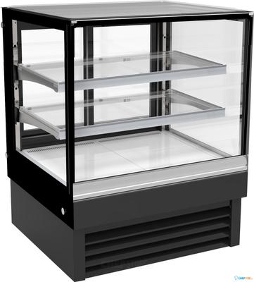 Koelvitrine B=0.9m | Schuifdeuren | Rechte voorruit | Combisteel 7450.0820 1