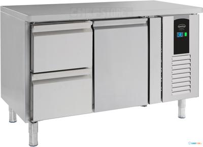 Combisteel 7450.5015 700 KOELWERKBANK 1DRS 2 LADEN 1