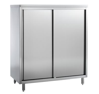 RVS Voorraadkast, 4 Levels, 160cm breed, Combisteel 7452.0066 1